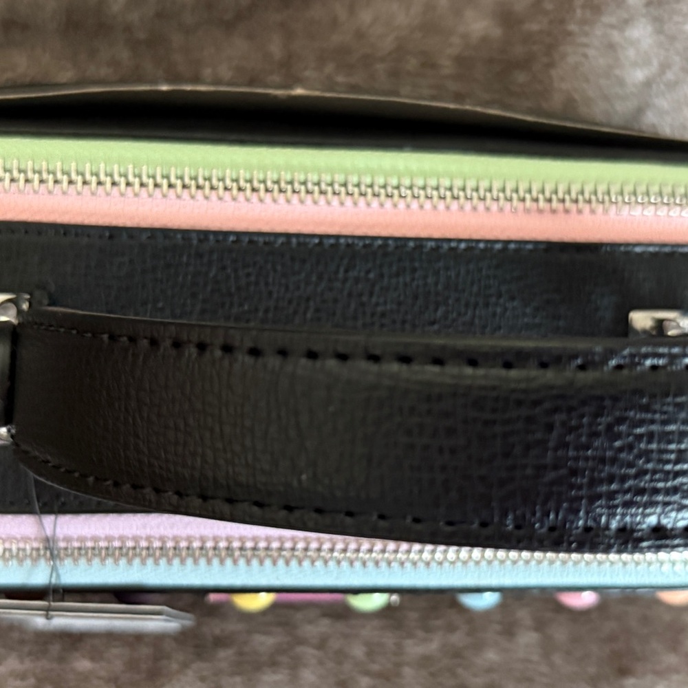 Karl Lagerfeld Simone Pastel Studded Camera Crossbody Bag NWT - Picture 4 of 6